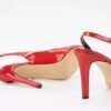 Leder Pumps mit spitzer Zehenform für Damen