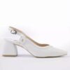 Leder Pumps mit spitzer Zehenform für Damen Modell Xava