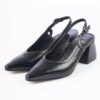 Leder Pumps mit spitzer Zehenform für Damen Modell Xava