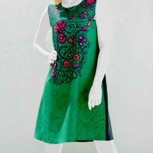 Regulär geschnittenes Kleid für Damen mit floralem Design
