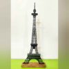 Metall-Minimalistische Figuren-Skulptur Eiffelturm