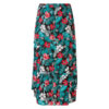 Midi-Rock mit Blumenmuster für Damen