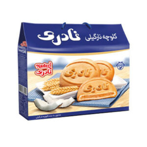 Naderi Koloocheh Persische Stempelplätzchen mit Kokosnuss – Packung mit 20