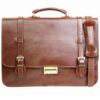 Persische Natürliche Leder Aktentasche - Bob Modell