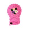 Handgewebter Badehandschuh Loofah mit Blumenmuster (x5)