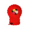 Handgewebter Badehandschuh Loofah mit Blumenmuster (x5)