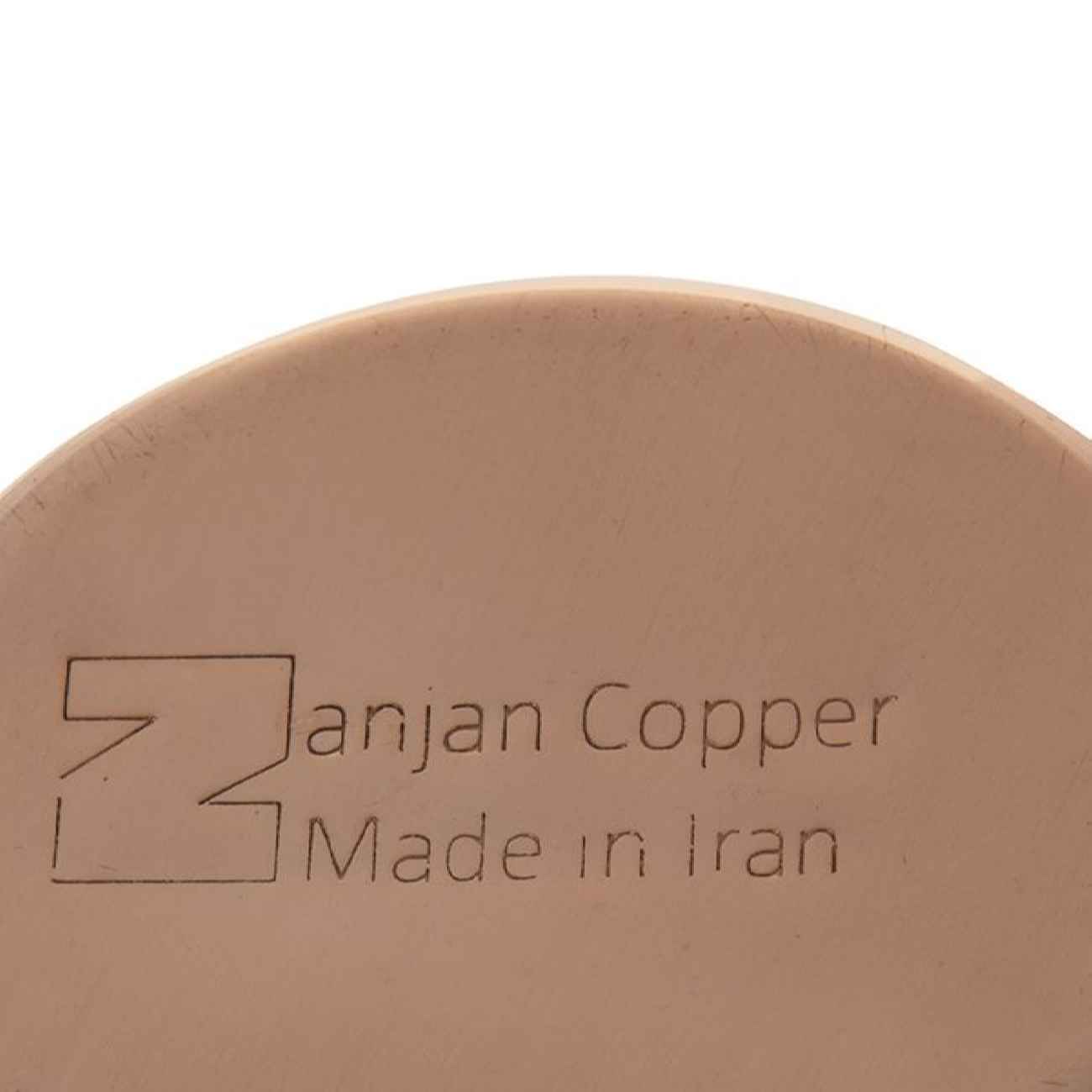 Persische Kupferbecher – Handgefertigt mit Henkel für kalte Getränke – Gehämmert Atefeh