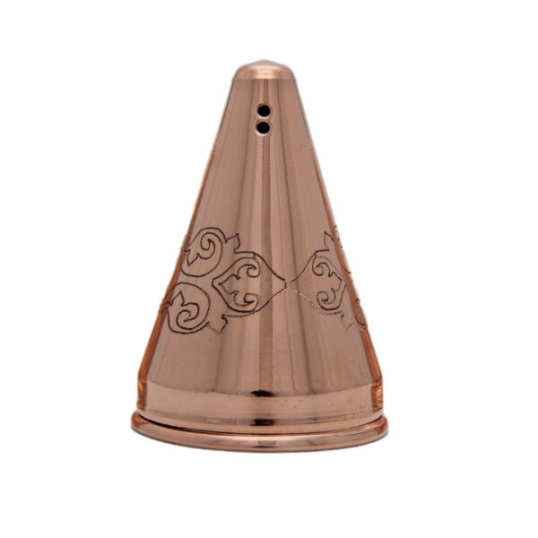 Persische Kupfer Salz- und Pfefferstreuer Hammered Derafsh Set von 2