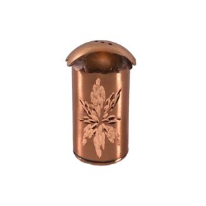 Persische Kupfer Salz- und Pfefferstreuer Hammered Radin Set von 2