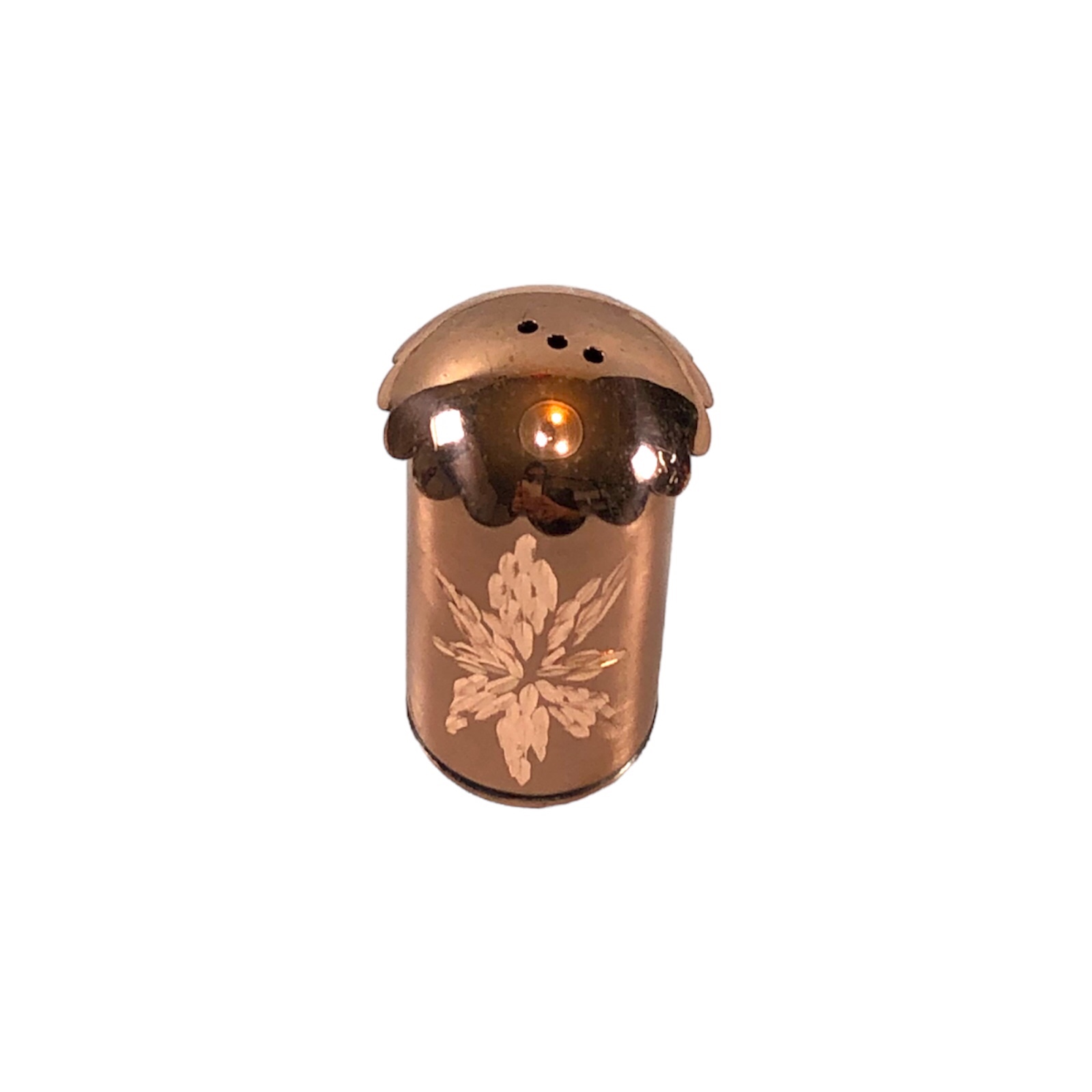 Persische Kupfer Salz- und Pfefferstreuer Hammered Radin Set von 2