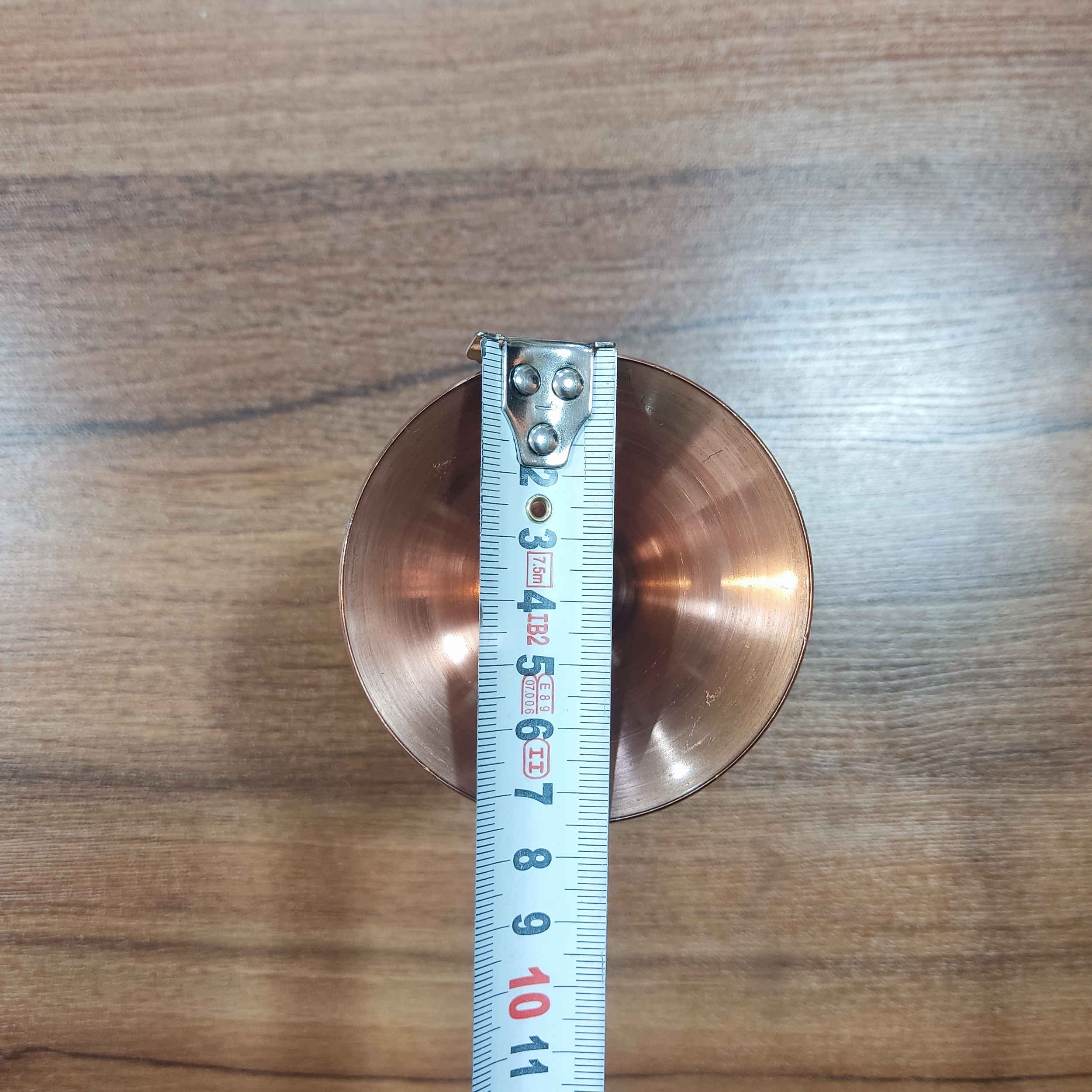 Dekorative Persische Vase aus gehämmertem Kupfer, handgefertigt