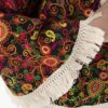 Persischer bestickter Manto für Frauen mit Paisley-Design