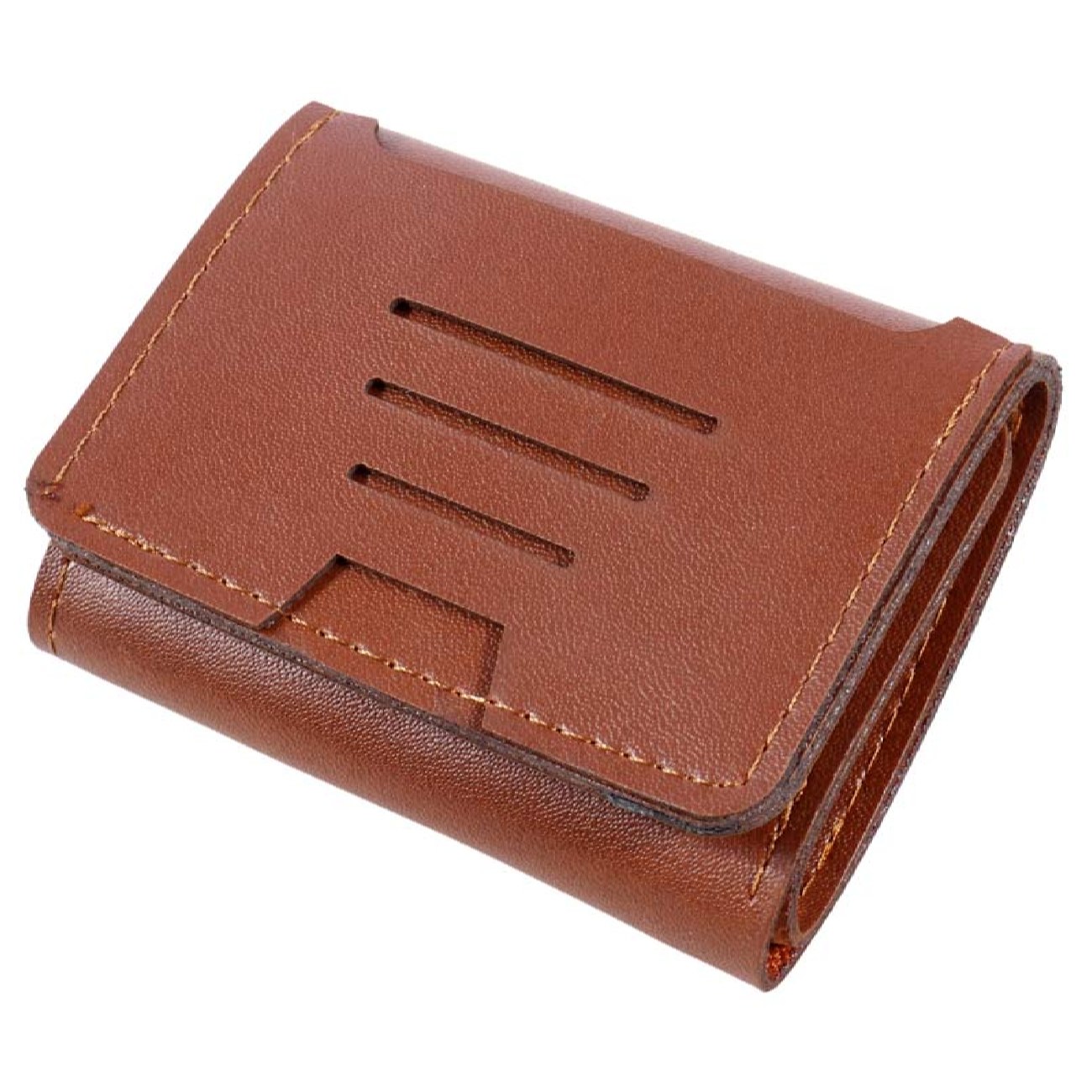 Persische Leder Trifold Geldbörse - Handgefertigt Modell Folding