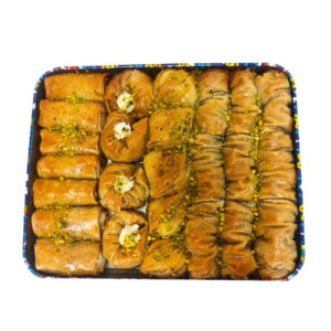 Persische Süßigkeit – Gemischte Walnüsse und Pistazien Baklava-Teig 650g