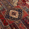 Vintage persischer handgeknüpfter Patchwork-Teppich