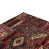 Vintage persischer handgeknüpfter Patchwork-Teppich