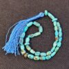Persischer Rosenkranz mit Neyshabur-Türkis 33 Gebetsperlen Tasbih gefertigt