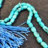 Persischer Rosenkranz mit Neyshabur-Türkis 33 Gebetsperlen Tasbih gefertigt