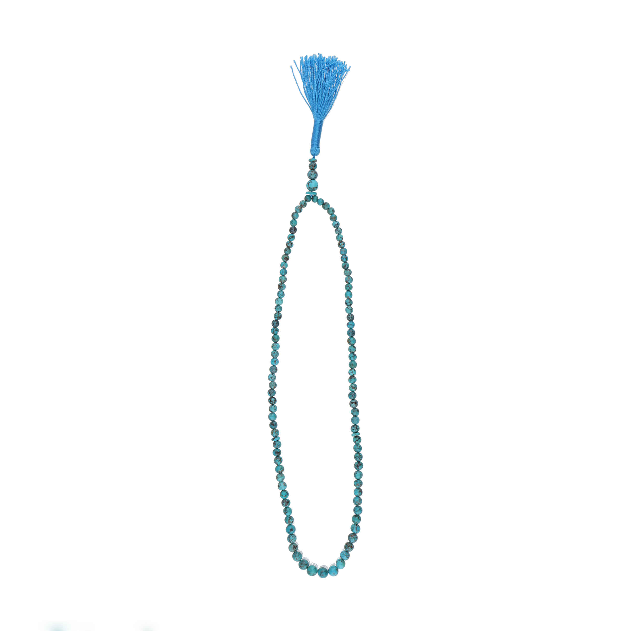 Persischer Rosenkranz mit Neyshabur-Türkis 101 Gebetsperlen gefertigt