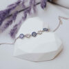 Silberarmband für Frauen – Design mit bösem Blick