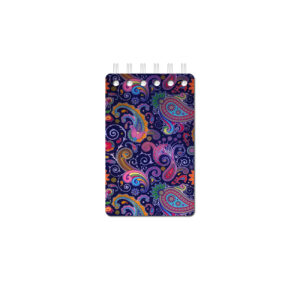 Persisches Mini-Notizbuch – Paisley Design (50 Seiten), Kompakter Schreibblock