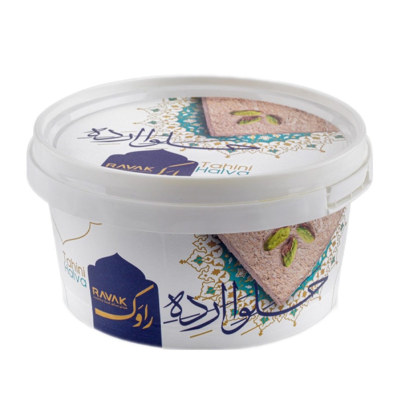Tahini Halva mit Sesam - Ravak 400g (Packung mit 4)