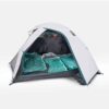 Quechua Campingzelt für 2-3 Personen - Wasserdicht und für Rucksacktouren geeignet