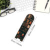 Holz-Lesezeichen mit Bücherregal-Design Set von 3