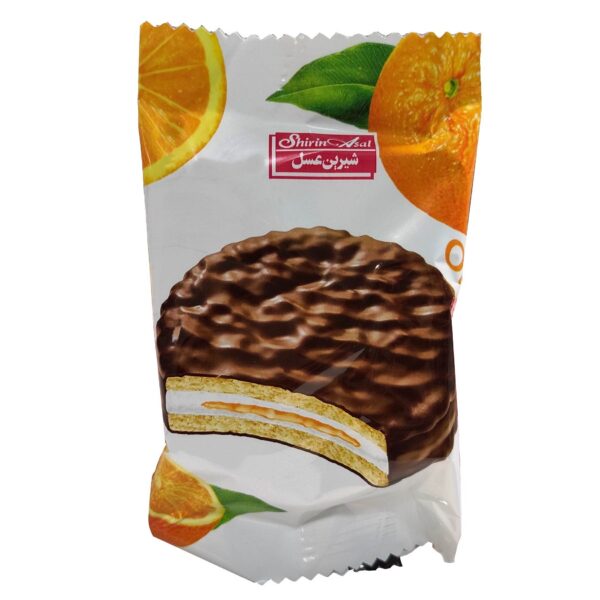 Iranisches Shirin Asal Schokoladenglasur-Biscuit mit Orangenaroma (x60)