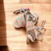 Slingback Flache Sandalen Handgefertigt mit Boho-Design