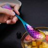 Edelstahl Nussservierlöffel mit Fisch-Design Set - 3 Teile