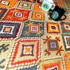 Tischdecke inspiriert von Persischem Kilim mit PVC-Stoff