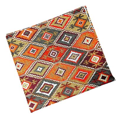 Tischdecke inspiriert von Persischem Kilim mit PVC-Stoff