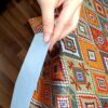 Tischdecke inspiriert von Persischem Kilim mit PVC-Stoff