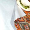 Tischdecke inspiriert von Persischem Kilim mit PVC-Stoff