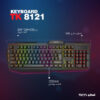 Tesco Gaming Tastatur mit persischen Tasten TK 8121