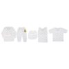 Unisex Baby Bekleidungs Set mit Nilpferd Design (5 Teile)