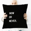 Samt Kissenbezug beidseitig - Motivationsspruch Design (Set von 2)