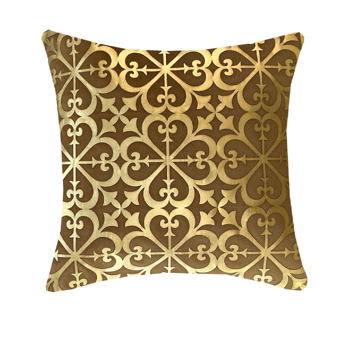 Samt Kissenbezug mit Kunstleder - Eslimi Design (Set von 2)