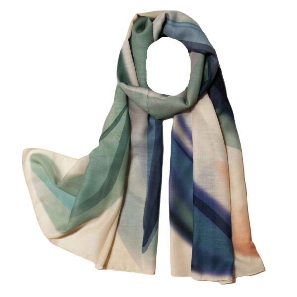 Frauen Schal mit Aquarell-Muster