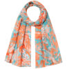 Frauen Schal aus Baumwolle mit Aquarell-Muster