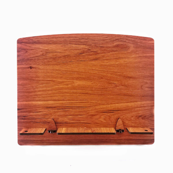 Holzbuchständer für Lese- und Laptopgebrauch