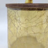 Holz-Vorratsdose mit Glas-Hirschmotiv – 5 Stück