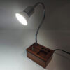 Holz Schreibtisch Leselampe mit Stifhalter Modell KM80