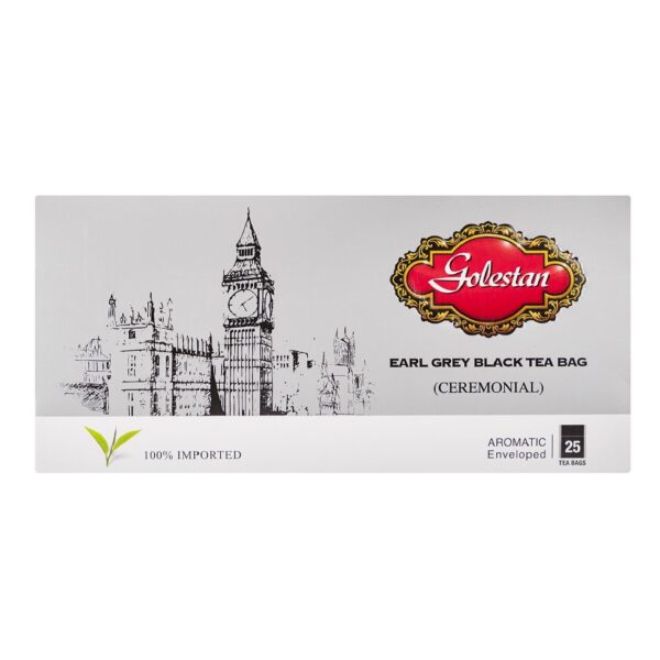 Golestan Schwarzer Tee Earl Grey Zeremonial 5 Packungen