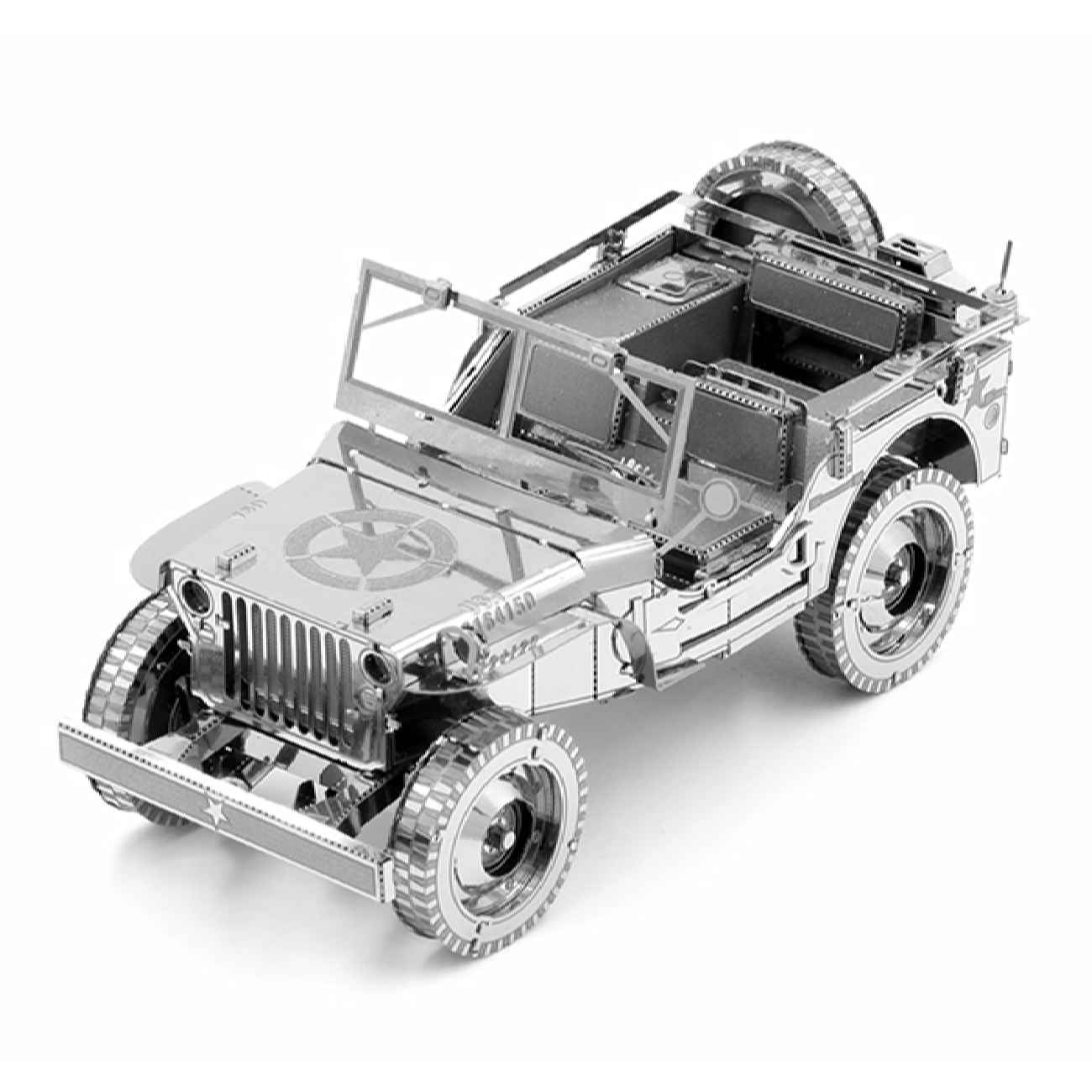 3D-Metallpuzzle – Jeep Auto Modellkit