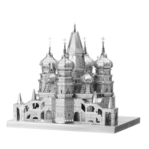 3D-Metallpuzzle – Basiliuskathedrale Modellkit