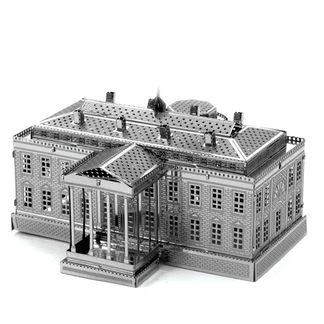 3D-Metallpuzzle – Weißes Haus Modellkit