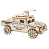 3D-Puzzle Holz – Militärauto Modellkit