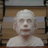 Albert Einstein Büste Figur - Berühmtes Wissenschaftler-Kunstwerk